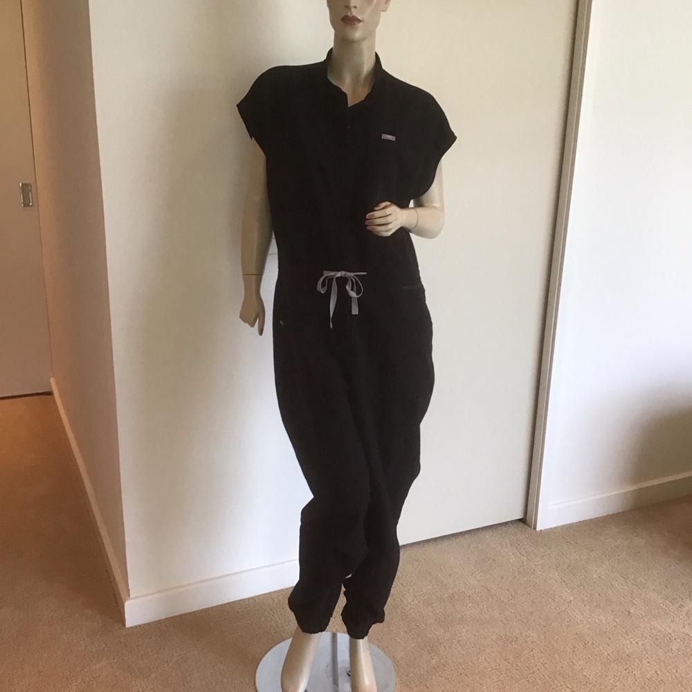 Figs Black Jumpsuit